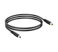 PNGKNYOCN DC5521 a DC8mm Cable Adaptador de Corriente,14AWG DC7909 Macho a DC 5.5x2.1 Macho Cable para estación de energía portátil generador Solar y Panel Solar(1M/3FT)