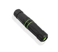 PNGKNYOCN SC Fiber Optical Waterproof Connector, IP68 LC Duplex Cable de fibra óptica exterior adaptador impermeable para extensión de cable de fibra óptica (conector LC)