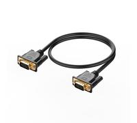 PNGKNYOCN VGA a VGA Cable,0.5M VGA 15 pin 1080P Full HD Macho a Macho Monitor Cable adaptador de vídeo para ordenador PC Monitor portátil TV Proyector y más (0.5M)