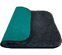 PnH Veterinary Bedding® - Juego de ropa de cama para mayor resistencia y durabilidad. Ropa de cama de forro polar suave con aspecto profesional. Gris y blanco, muchos colores, muchos tamaños (carbón