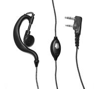 PNI Auriculares con micrófono HS81 con 2 Pines Compatible con CB Radio HP8001 y CB Radio