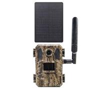 PNI Hunting 751 Pro cámara de videovigilancia de Camuflaje, 16MP, 4G LTE, GPS, visión Nocturna, LED Invisibles para Animales, IP66