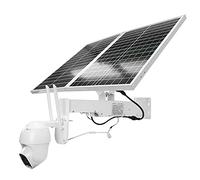 PNI Cámara de videovigilancia en Vivo PTZ IP60 con Panel Solar, 2MP, gsm 4G, Ranura SIM