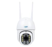 PNI Cámara de videovigilancia inalámbrica IP440 WiFi PTZ, 4 MP, Zoom Digital, Ranura Micro SD, autónoma, Alarma de detección de Movimiento, Seguimiento de Movimiento