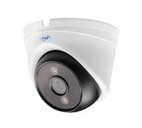PNI Cámara de videovigilancia IP808J, PoE, 8MP, luz Negra, Lente de 2,8mm, para Exterior, Blanca