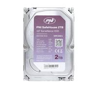 PNI Disco Duro Interno SafeHouse de 2 TB, 3,5", HDD, CCTV, 64 MB, SATA III, 7200 RPM para Sistemas de videovigilancia.