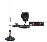 PNI Escort HP 5500 CB - Radio con Antena PNI ML70 CB (Incluye Base magnética de 145 mm)