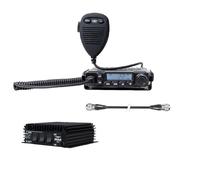 PNI Escort HP 6500 Pro CB - Kit de Radio (ASQ, VOX, NRC) + Amplificador RX/TX KL203P (Am/FM/SSB, 100 W, 12 V) y Cable PNI R50