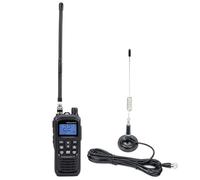 PNI Escort HP 92 Multi-Standard 4W 12-24V Am/FM, Paquete de Radio CB portátil con Antena CB magnética PNI ML29