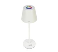 PNI LTW05 RGB 3W Lámpara de mesa con batería recargable USB de color blanco