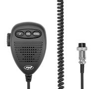 Pni-Mk8000 Micrófono De 6 Pines Para Radio, Negro