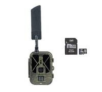PNI Cámara de Caza WLAN 550C Internet 4G LTE, Acceso en Directo a través de la aplicación Tuya, cámara de Animales Salvajes con Detector de Movimiento, visión Nocturna, aplicación, Tarjeta SD