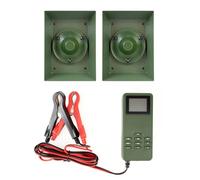 PNI PNI-CP480 Llamadas de Caza CP480 con 2 Altavoces, Fuente de alimentación de 12 V, Unisex Adulto, Verde, 130 X 60 X 95 mm