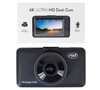 Cámara DVR para Coche PNI Voyager S1700 4K UHD, Pantalla de 3 Pulgadas, grabación cíclica, monitorización de Aparcamiento, detección de Movimiento, Fuente de alimentación 12V/24V