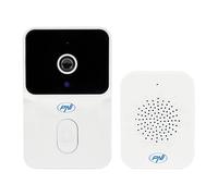 PNI Safe House IDB15 - Timbre con Video WiFi, visión Nocturna, IP54, batería integrada, Control Desde la aplicación Tuya