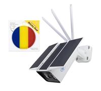 PNI SafeHome PT950LR 1080P - Paquete de cámara de videovigilancia de 2 MP y Bandera de Almohadilla Adhesiva