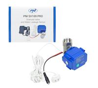 PNI SV100 PRO - Kit antiinundaciones con sensor y electroválvula DN20 (3/4", 1,0 MPa, IP65)
