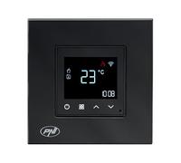 PNI Termostato inteligente | Grupo de bomba, incluye sensor de suelo, 10 A, montaje empotrado, control mediante aplicación inteligente Tuya