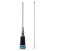 PNI VHF285 Antena para Taxi 134 - 174 MHz radios de Longitud, 128 cm, sin Cable, Color Plateado