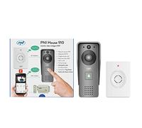 PNI Videoportero Inteligente House 910 WiFi HD, P2P, Control de Cerradura eléctrica, Inteligente con Otros Productos compatibles con Tuya