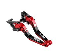 PNJDHGJFT Motocicleta Embrague Maneta Freno para Aprilia Dorsoduro/Shiver 750 900 2007-2020 Accesorios De La Motocicleta Ajustable Plegable Extensible Freno Embrague Palancas Protector(10)