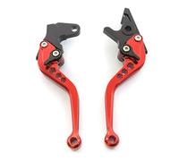 PNJDHGJFT Palancas de freno y embrague de motocicleta Para LONCIN VOGE 500DS 650DS 500 DSX R 650 DS Accesorios De La Motocicleta Corto Y Largo Ajustable Freno Embrague Palanca Manija(147mm Red)