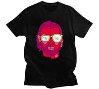 PNL T-Shirts French Rapper Band Le Monde Chico Print Men Black XL