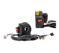PNMNZTPAP 2 interruptores de arranque y parada del manillar izquierdo for Suzuki Z400 LTZ400 (37400-07G90 y 37400-07G11) Interruptor de manillar de motocicleta