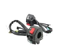 PNMNZTPAP Interruptor de arranque eléctrico for controlador luces giro y bocina manillar motocicleta 7/8" Interruptor de manillar de motocicleta
