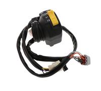 PNMNZTPAP Interruptor de manillar izquierdo 37400-07G10, piezas resistentes, práctico reemplazo 37400-07G11, compatible for Suzuki Quadsport Z400 03-04 Ltz400 Interruptor de manillar de motocicleta