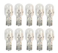 PNNNU 10 Uds T15 W16W Luz De Señal De Giro De Coche 21W Auto Freno Transparente Marcha Atrás Bombilla Antiniebla Trasera 921 955 Accesorios Interior,Blanco