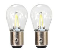 PNNNU 2 Uds 1156 P21W BA15S 1157 BAY15D LED COB Filamento Chip Coche Reversa Bombilla Estacionamiento Lámpara Auto Freno Luces 12V,Blanco,1156