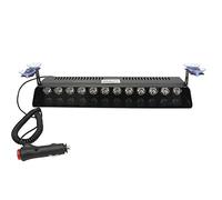 PNNNU Luces Estroboscópicas De Coche 12LED Luces Intermitentes De Policía 12W Luz De Advertencia De Emergencia 12V para Coche,Azul