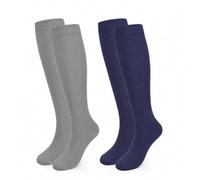 Pnosnesy 2/4/6/7 Pares de Calcetines de Compresión para Hombres y Mujeres, 15-20 mmHg Para Atletismo, Carrera, Viajes en Avión, Soporte