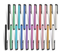 PNPGDYK Lápiz capacitivo, paquete de 20 bolígrafos capacitivos universales para pantalla táctil para tabletas, iPad Mini, iPad Pro, iPad Air, smartphones, Samsung Galaxy, varios colores