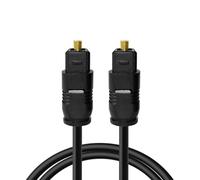 Pnuokn Cable óptico de fibra digital, SPDIF, DVD, TosLink, cable de 1 m, 1,5 m, 2 m, 3/5 m, Toslink macho a Toslink macho, cable digital Toslink adaptador