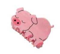 Pnuokn Delicada pinza de pelo de dinosaurio para el pelo de gato, elegante agarre de pelo de cerdo, accesorio para el pelo de animal para varias ocasiones, 1 count (Pack of 1), Plástico