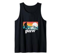 PNW - Montañas del Noroeste del Pacífico Camiseta sin Mangas