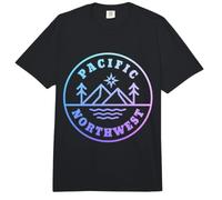 PNW Orgullo del Noroeste del Pacífico Oregon Washington Montana Comfort Colors Adult Heavyweight T-Shirt
