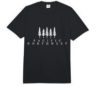 PNW Orgullo del Noroeste del Pacífico Oregon Washington Montana Comfort Colors Adult Heavyweight T-Shirt