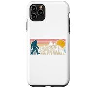 PNW Pacific Northwest Bigfoot Vintage Nature Carcasa para iPhone 11 Pro MAX