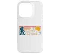 PNW Pacific Northwest Bigfoot Vintage Nature Carcasa para iPhone 14 Pro