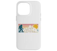 PNW Pacific Northwest Bigfoot Vintage Nature Carcasa para iPhone 14 Pro MAX