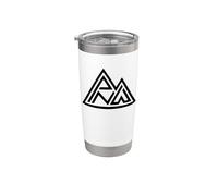 PNW Pacific Northwest Cascadia Oregon Washington Amor Naturaleza Vaso térmico de acero inoxidable de doble pared