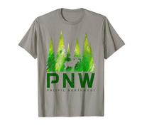 PNW Pacific Northwest Moose Naturaleza Amante Camiseta