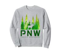 PNW Pacific Northwest Moose Naturaleza Amante Sudadera