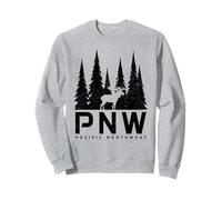 PNW Pacific Northwest Moose Naturaleza Amante Sudadera