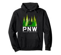 PNW Pacific Northwest Moose Naturaleza Amante Sudadera con Capucha
