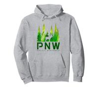 PNW Pacific Northwest Moose Naturaleza Amante Sudadera con Capucha