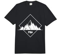 PNW Pacific Northwest Pride Montaña Senderismo Naturaleza Comfort Colors Adult Heavyweight T-Shirt